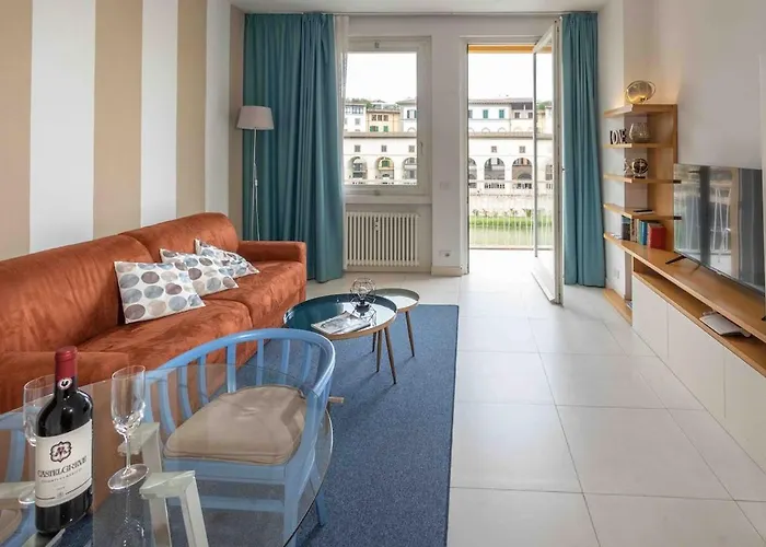 Ponte Vecchio View Open Space Apartamento *