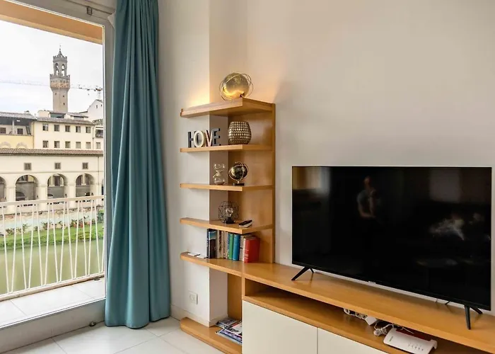 Ponte Vecchio View Open Space Appartement Florence